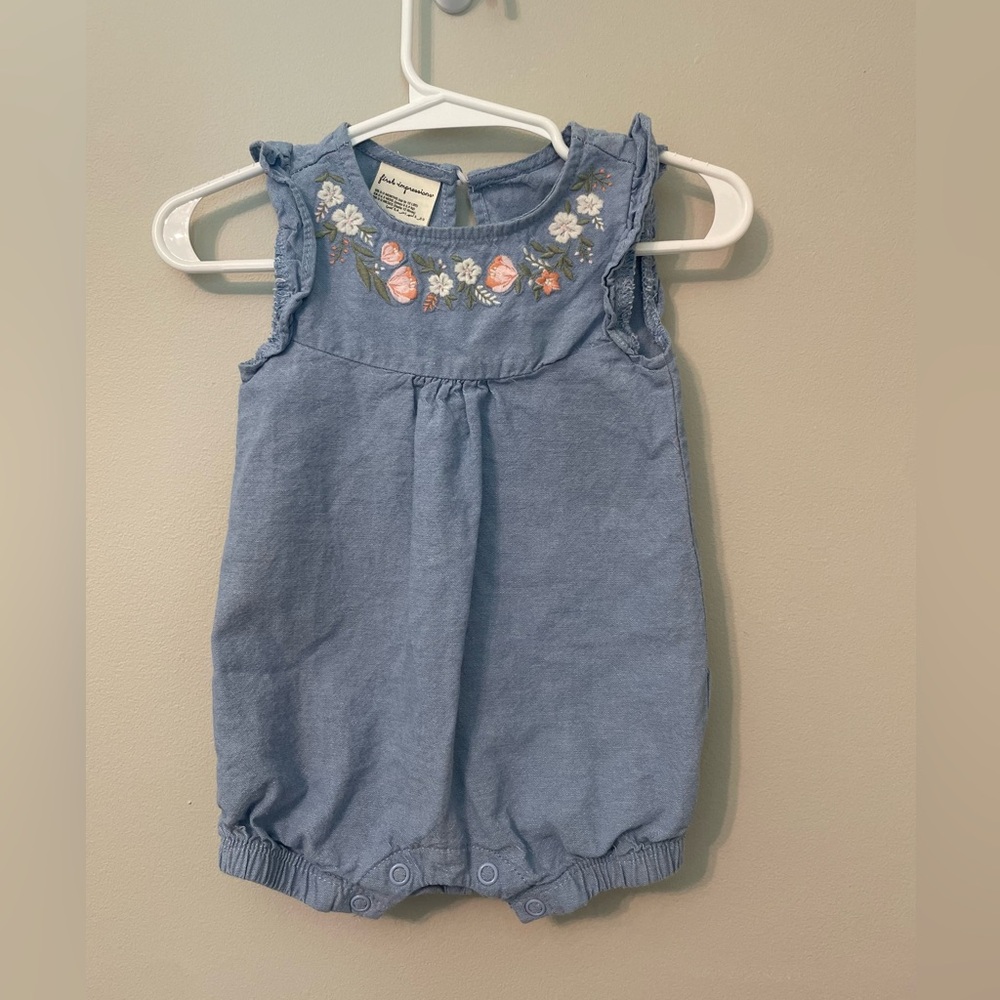 First Impressions Romper Baby Clothes